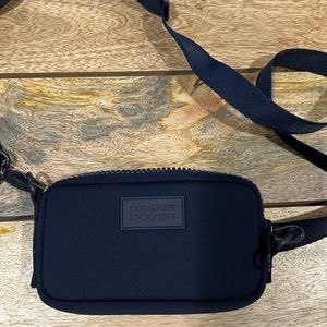 New Dagne Dover slim crossbody. Navy.